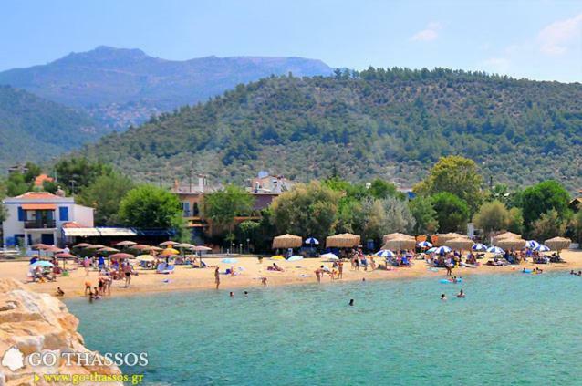 Studios On The Beach Скала Сотирос Екстериор снимка